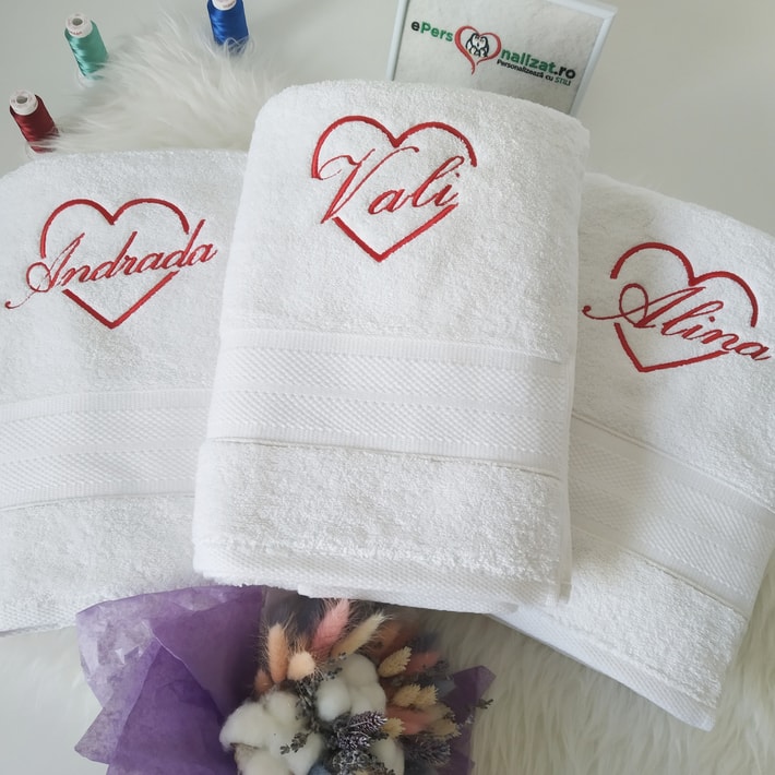 prosoape personalizate pentru familia nasilor