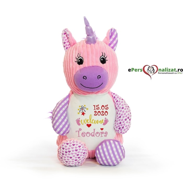 unicorn personalizat jucarie plus