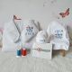 Body, caciulita si portbebe personalizate prin broderie pentru bebelusi