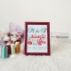 Rama decorativa personalizata prin broderie