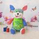 Catel din plus personalizat brodat