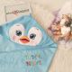 Prosop pinguin personalizat prin broderie