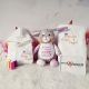 Set jucarie halat prosop personalizate pentru fete