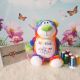 Ursulet plus personalizat curcubeu