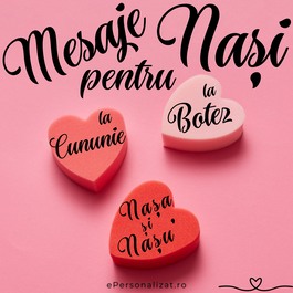 Mesaje de mulțumire pentru Nași (de botez sau cununie)